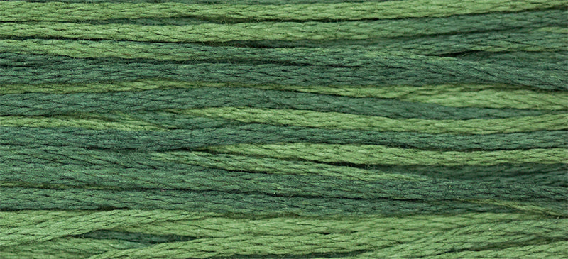 Juniper #2158 by Weeks Dye Works- 5 yds Hand-Dyed, 6 Strand 100% Cotton Cross Stitch Embroidery Floss