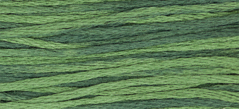 Seaweed #2159 by Weeks Dye Works- 5 yds Hand-Dyed, 6 Strand 100% Cotton Cross Stitch Embroidery Floss