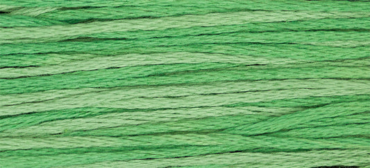 Emerald #2171 by Weeks Dye Works- 5 yds Hand-Dyed, 6 Strand 100% Cotton Cross Stitch Embroidery Floss