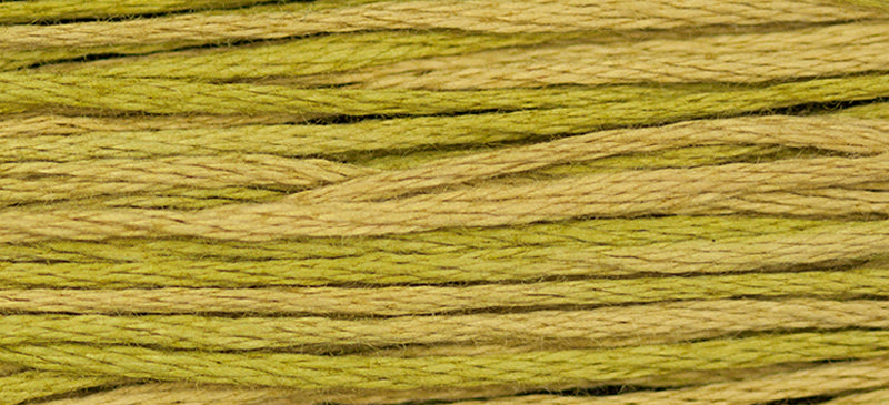 Olive #2211 by Weeks Dye Works- 5 yds Hand-Dyed, 6 Strand 100% Cotton Cross Stitch Embroidery Floss