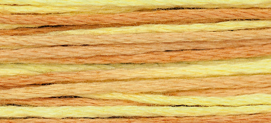 Cornbread #2222 by Weeks Dye Works- 5 yds Hand-Dyed, 6 Strand 100% Cotton Cross Stitch Embroidery Floss