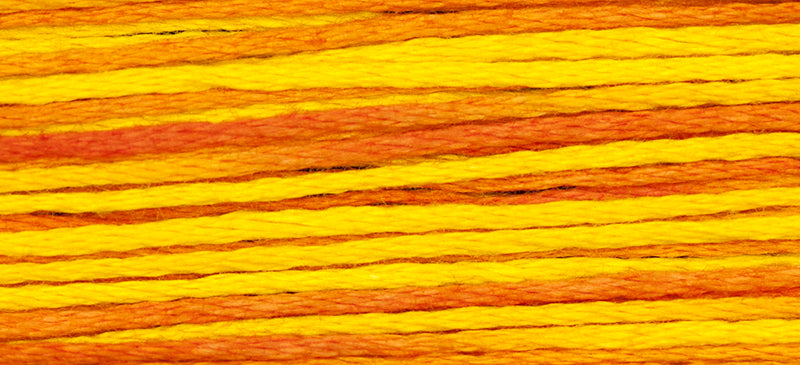 Hot Rod #2233 by Weeks Dye Works- 5 yds Hand-Dyed, 6 Strand 100% Cotton Cross Stitch Embroidery Floss