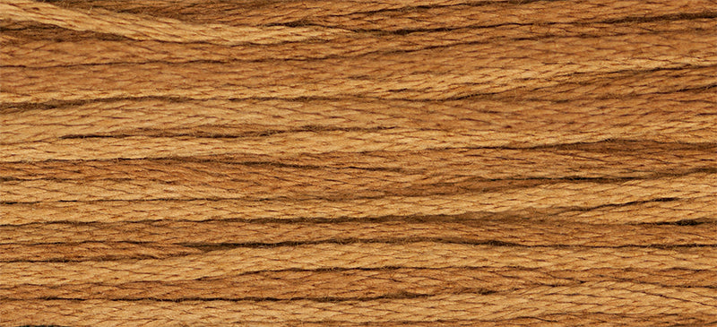 Hazelnut #2237 by Weeks Dye Works- 5 yds Hand-Dyed, 6 Strand 100% Cotton Cross Stitch Embroidery Floss