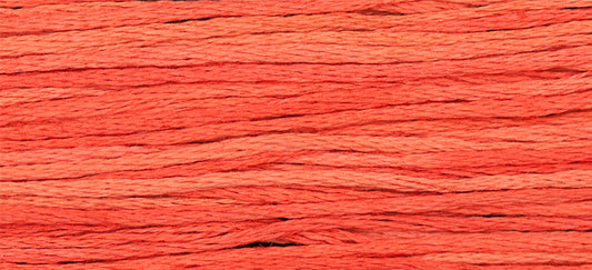 Grenadine #2244 by Weeks Dye Works- 5 yds Hand-Dyed, 6 Strand 100% Cotton Cross Stitch Embroidery Floss