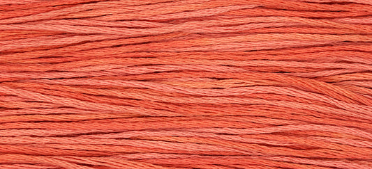 Sockeye #2249 by Weeks Dye Works- 5 yds Hand-Dyed, 6 Strand 100% Cotton Cross Stitch Embroidery Floss