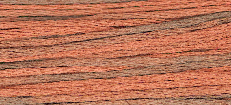 Adobe #2256 by Weeks Dye Works- 5 yds Hand-Dyed, 6 Strand 100% Cotton Cross Stitch Embroidery Floss