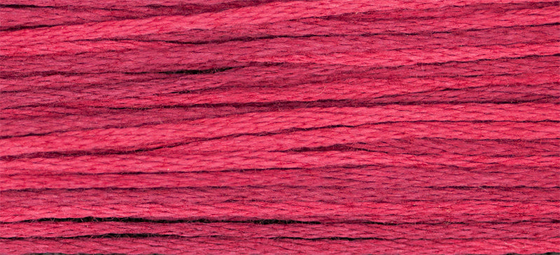 Garnet #2264 by Weeks Dye Works- 5 yds Hand-Dyed, 6 Strand 100% Cotton Cross Stitch Embroidery Floss