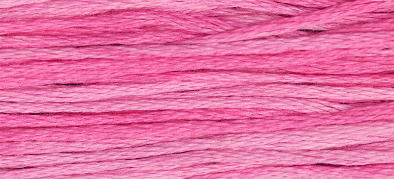 Bubble Gum #2275a by Weeks Dye Works- 5 yds Hand-Dyed, 6 Strand 100% Cotton Cross Stitch Embroidery Floss