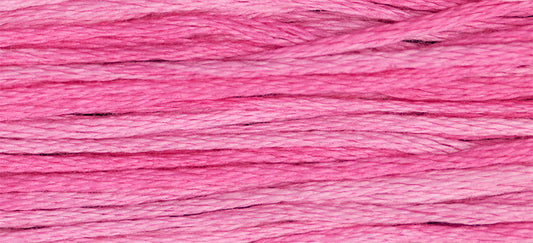 Bubble Gum #2275a by Weeks Dye Works- 5 yds Hand-Dyed, 6 Strand 100% Cotton Cross Stitch Embroidery Floss