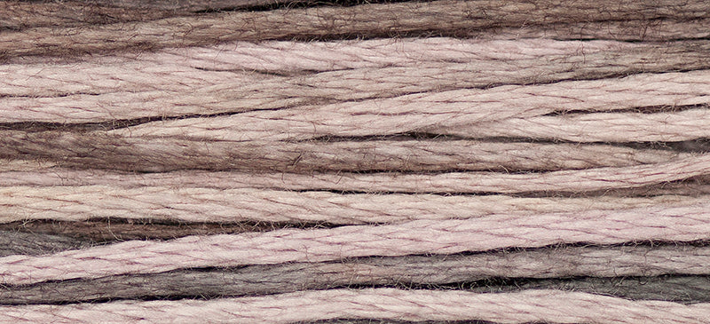 Mauve #2281 by Weeks Dye Works- 5 yds Hand-Dyed, 6 Strand 100% Cotton Cross Stitch Embroidery Floss