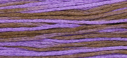 Violet #2331 by Weeks Dye Works- 5 yds Hand-Dyed, 6 Strand 100% Cotton Cross Stitch Embroidery Floss