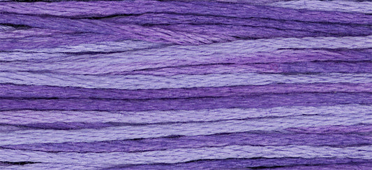 Peoria Purple #2333 by Weeks Dye Works- 5 yds Hand-Dyed, 6 Strand 100% Cotton Cross Stitch Embroidery Floss