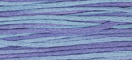 Dutch Iris #2342 by Weeks Dye Works- 5 yds Hand-Dyed, 6 Strand 100% Cotton Cross Stitch Embroidery Floss