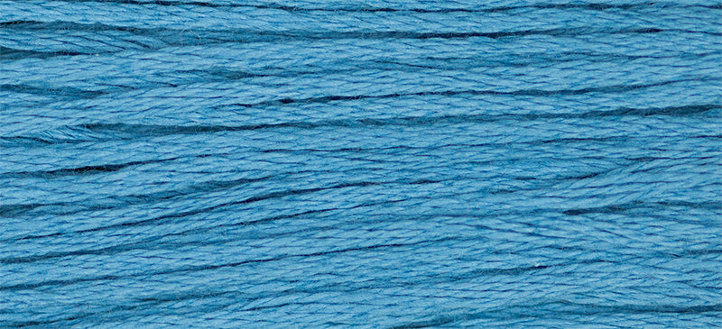 Teal Frost #3960 by Weeks Dye Works- 5 yds Hand-Dyed, 6 Strand 100% Cotton Cross Stitch Embroidery Floss