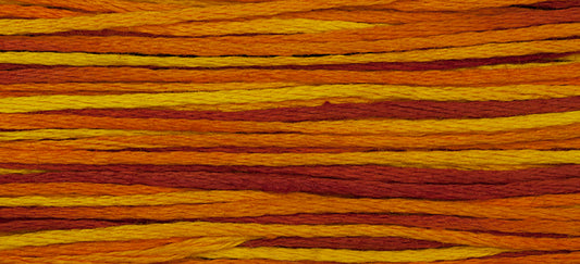 Fiesta #4131 by Weeks Dye Works- 5 yds Hand-Dyed, 6 Strand 100% Cotton Cross Stitch Embroidery Floss