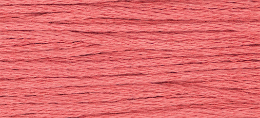 Bluecoat Red #6850 by Weeks Dye Works- 5 yds Hand-Dyed, 6 Strand 100% Cotton Cross Stitch Embroidery Floss