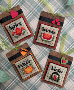 Tags of the Seasons - Pattern and 4-Finishing Tags (Kit) -Frony Ritter Designs