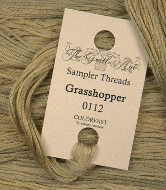 Grasshopper #0112 Sampler Threads by The Gentle Art