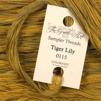 Tiger Lily #0115 Sampler Threads by The Gentle Art