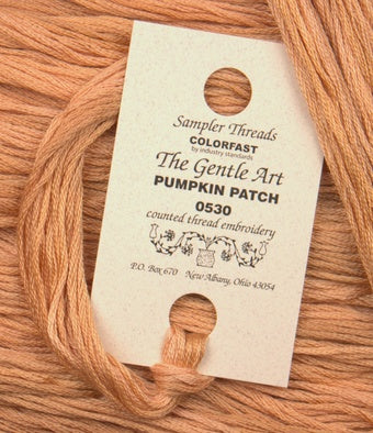 Pumpkin Patch #0530 Sampler Threads by The Gentle Art