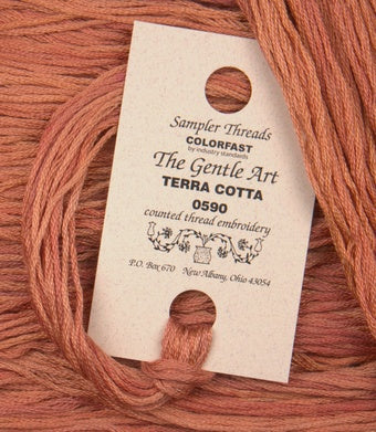 Terra Cotta #0590 Sampler Threads by The Gentle Art