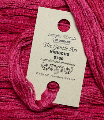 Hibiscus #0780 Sampler Threads by The Gentle Art