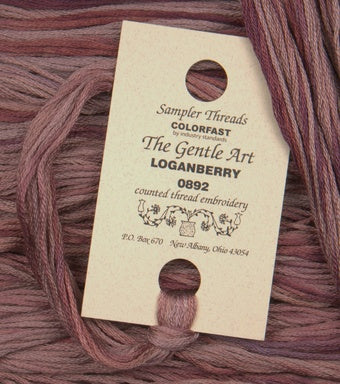 Loganberry #0892 Sampler Threads by The Gentle Art