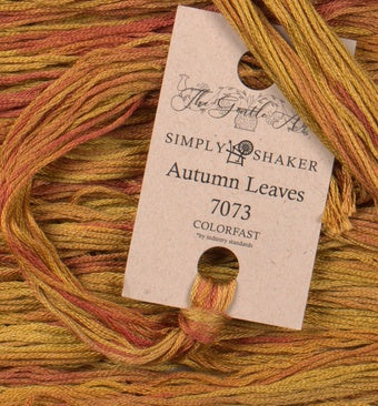 Autumn Leaves #7073 Simply Shaker Threads by The Gentle Art