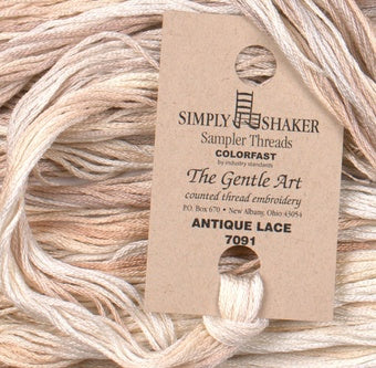 Antique Lace #7091 Simply Shaker Threads by The Gentle Art