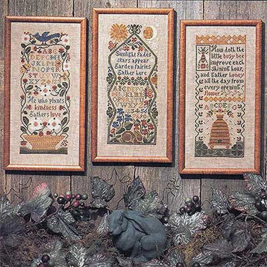Garden Verses - The Prairie Schooler - Cross Stitch Pattern (Reprinted)