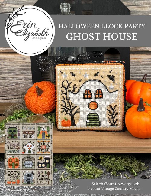 Halloween Block Party - Ghost House- Erin Elizabeth