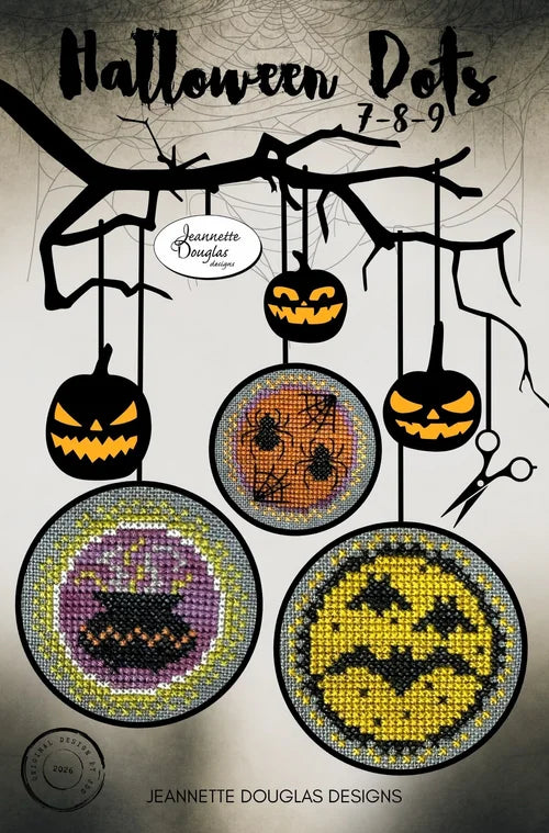 Halloween Dot Series - #7, 8, & 9 - Jeannette Douglas