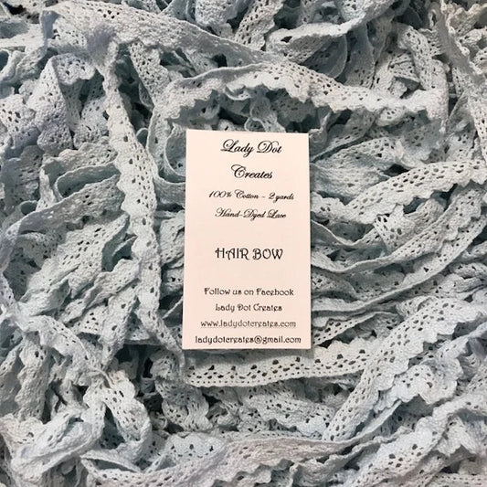 Lace Trim by Lady Dot Creates -Hairbow