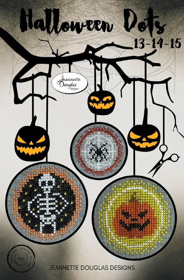 Halloween Dot Series - #13, 14, & 15 - Jeannette Douglas