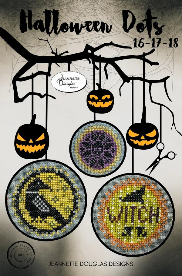 Halloween Dot Series - #16, 17, & 18 - Jeannette Douglas