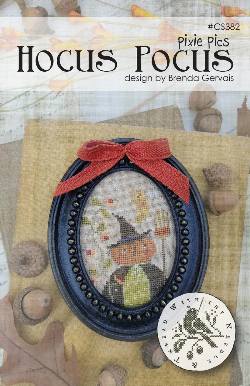 Hocus Pocus - With Thy Needle & Thread - Brenda Gervais - Cross Stitch Pattern