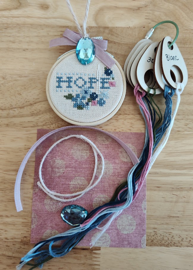 Hope by Heart in Hand with Finishing Kit curated by Heartland Quilting & Stitching
