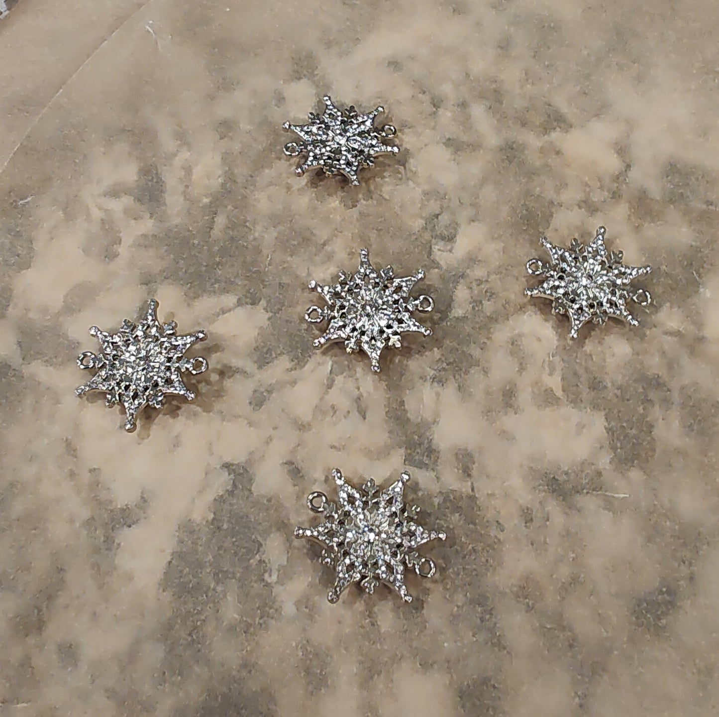 Needle Minder - Silver Snowflake