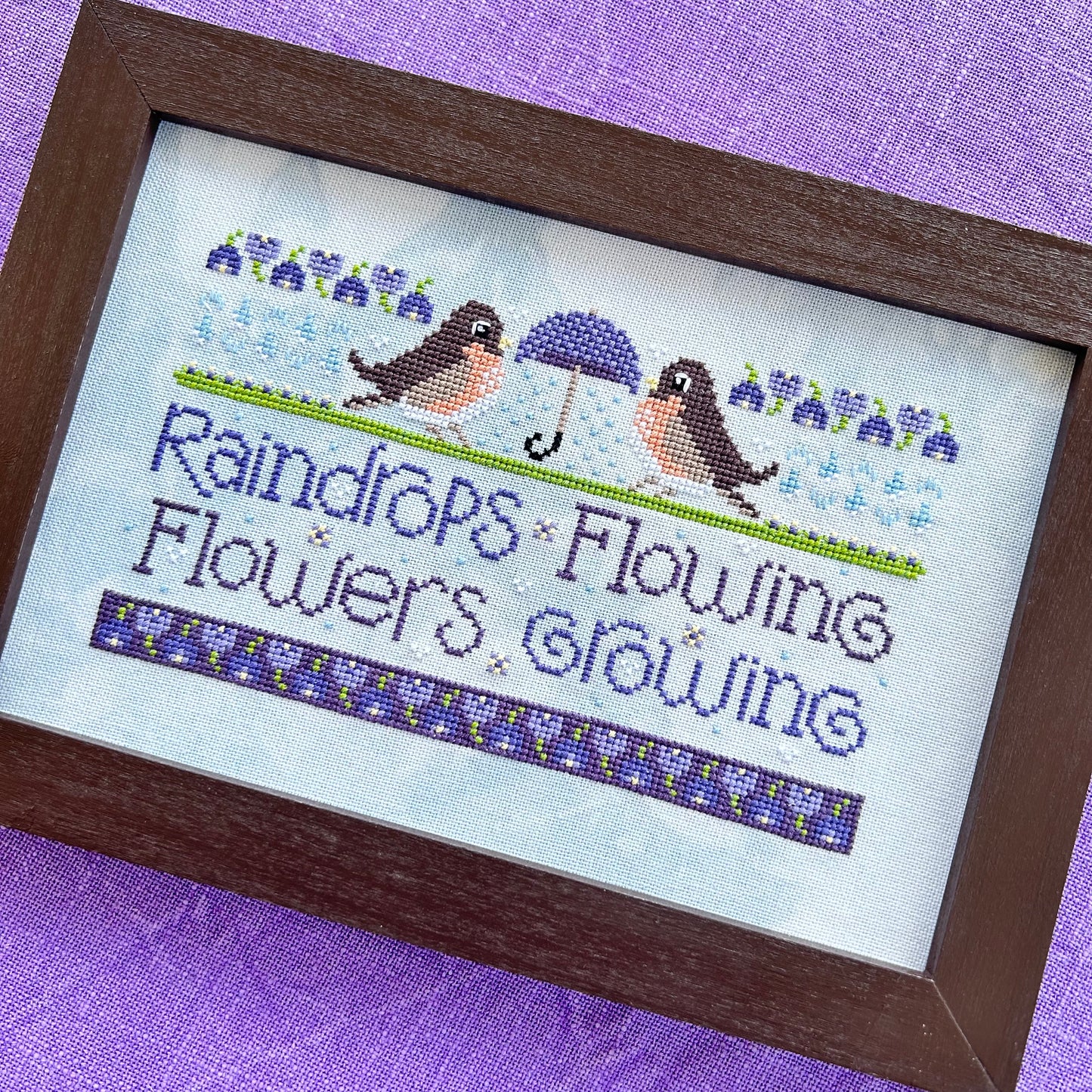 Wordy Birds Monthly Club with Sweet Wing Studio - April - Paper Pattern