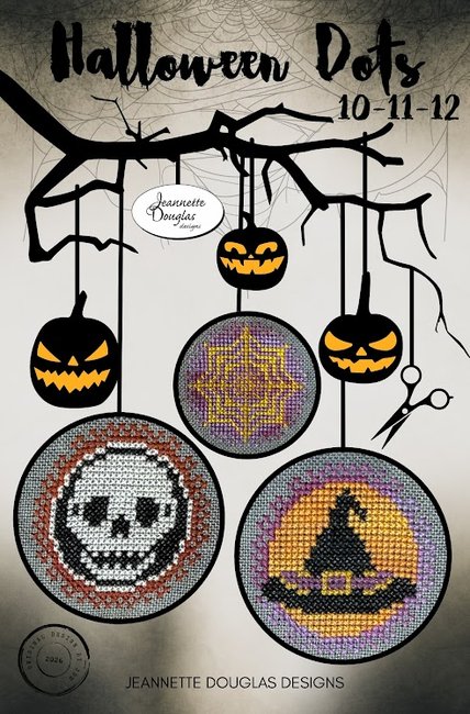 Halloween Dot Series - #10, 11, & 12 - Jeannette Douglas