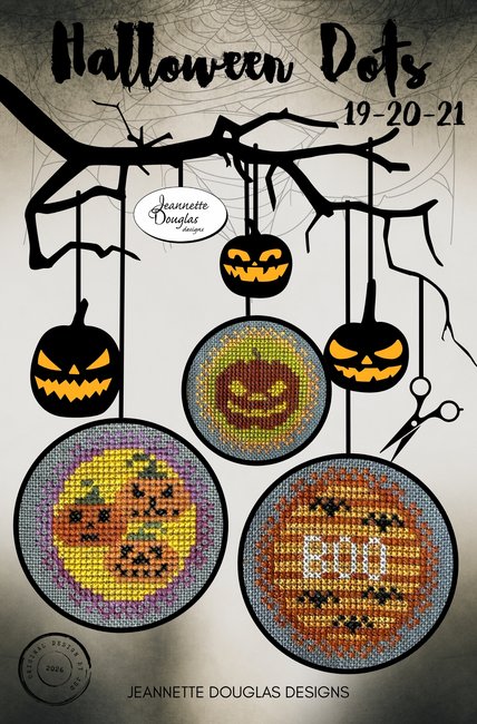 Halloween Dot Series - #19, 20, & 21 - Jeannette Douglas