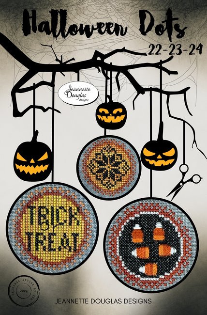 Halloween Dot Series - #22, 23, & 24 - Jeannette Douglas