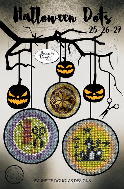 Halloween Dot Series - #25, 26, & 27 - Jeannette Douglas