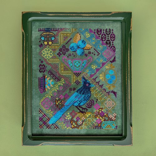 Blueberry Jay - JedX Stitch