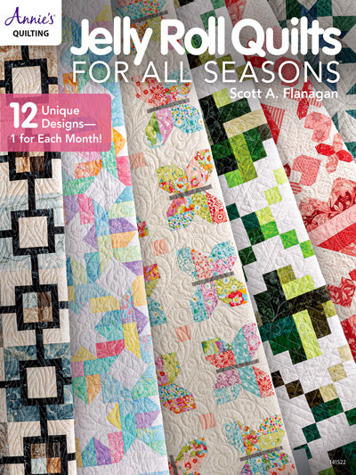 Jelly Roll Quilts for All Seasons - Book by Scott Flanagan