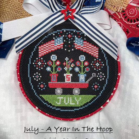 July - A Year in the Hoop Kit -Small Town Needleworks