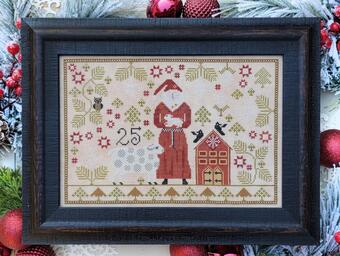 Santa and the Wool Makers: A collaboration by Kathy Barrick and Hello from Liz Mathews