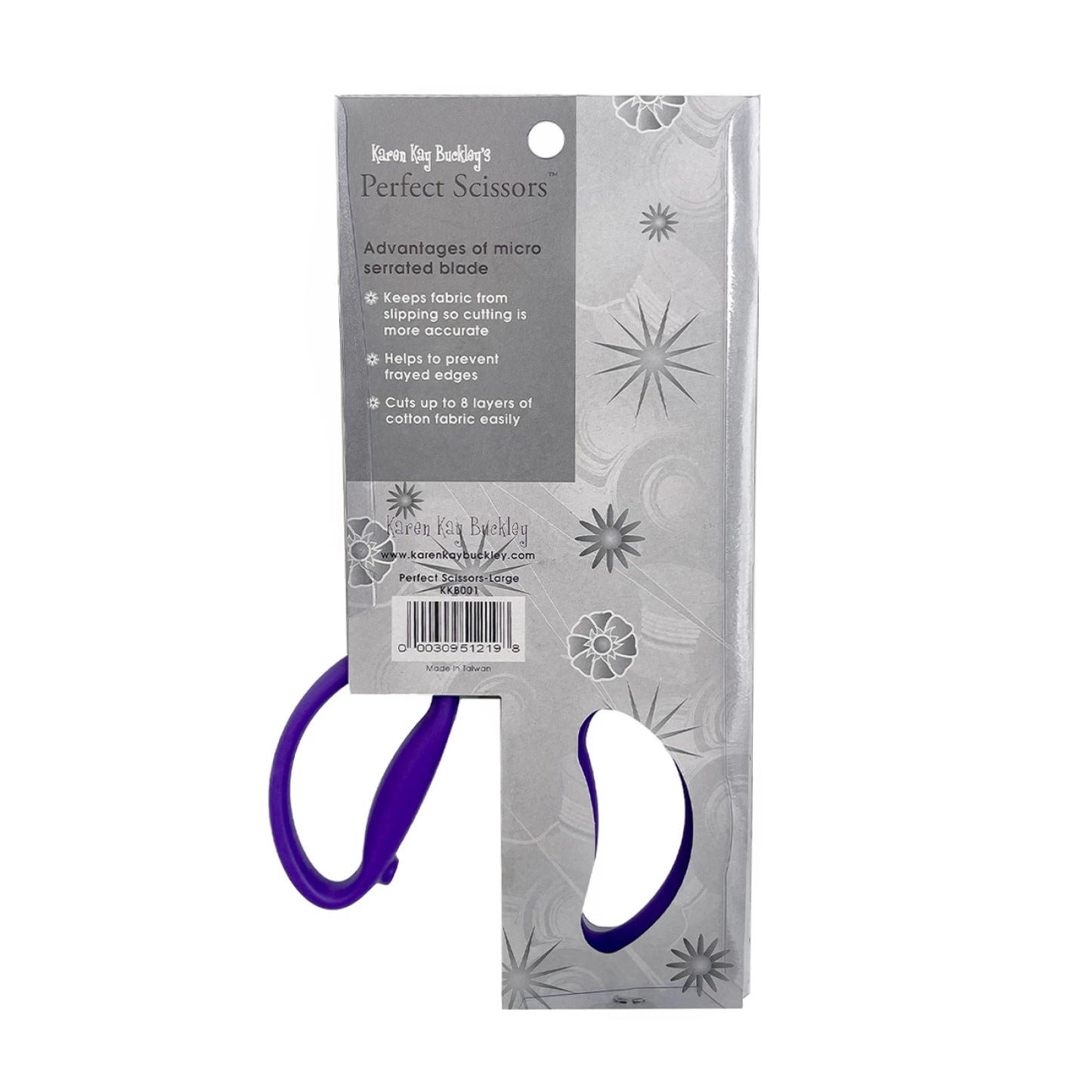 Perfect Scissors Purple 7-3/4in Small - Karen K. Buckley