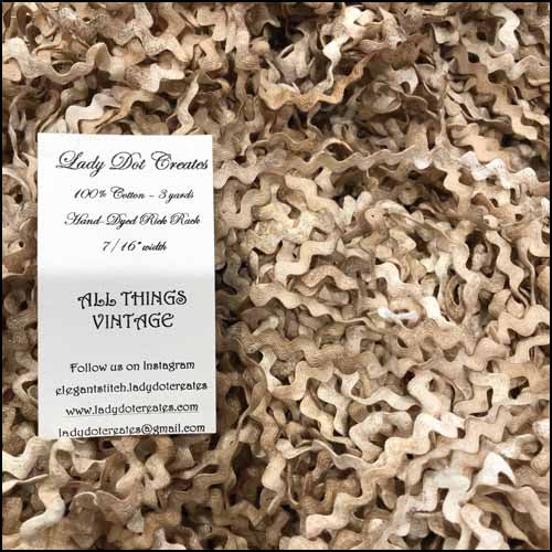 Rick Rack Trim by Lady Dot Creates - All Things Vintage