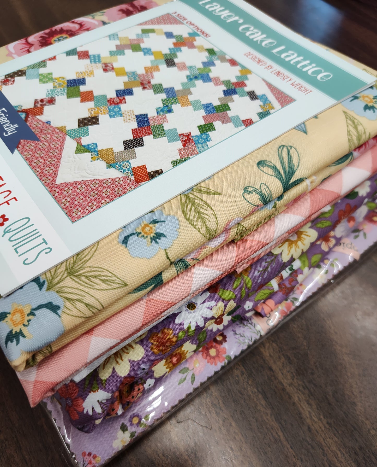 Layer Cake Lattice Quilt Kit